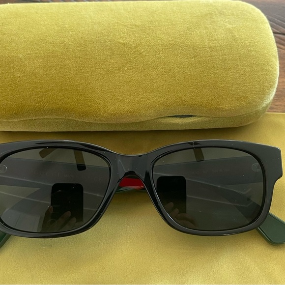 Gucci sunglasses frames GG0343O prescription glasses. Lenses have prescription. main image 4